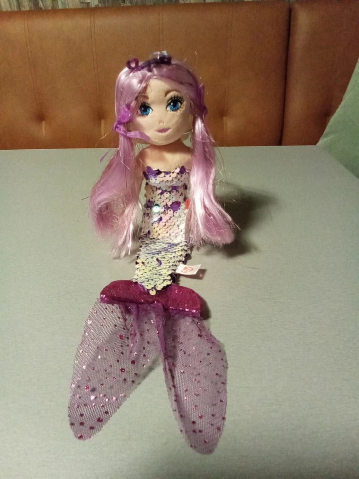 Ty Sea Sequins Pailletten Meerjungfrau Lorelei 25cm - Bild 1 von 1