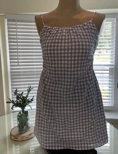 L Space Lavender Blue Ties In Back Dress XL - Picture 1 of 9