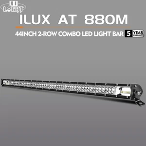 42" inch Dual-Row Led Light Bar Spot Flood Combo Truck SUV Offroad Driving 44" - Picture 1 of 21