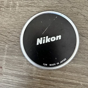 nikon 72N 72mm Threaded Metal lens cap - Picture 1 of 2