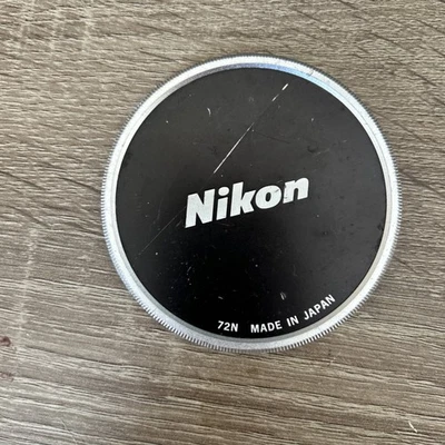 nikon 72N 72mm Threaded Metal lens cap - Image 1 of 2