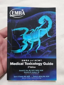 EMRA and ACMT Medical Toxicology Guide, 2nd Edition - Paperback - VERY GOOD - Picture 1 of 3