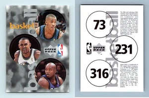 Minnesota Timberwolves #73 #231 #316 Basketball 1997-8 Upper Deck Sticker - Picture 1 of 1