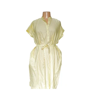 Uniqlo Yellow Shirt Dress (S) - Picture 1 of 4