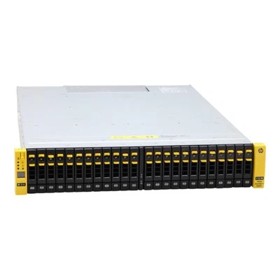 HPE 3PAR StoreServ 8200 2x Node (K2Q35) SFP+ SAS-3 2x PSU 24x SFF Storage Base - Bild 1 von 4