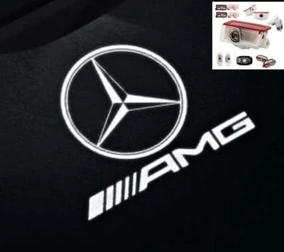 Projetor de luzes LED para poça compatível com MERCEDES BENZ C CLASS S CLASS MAYBACH S500 C63 - Imagem 1 de 2