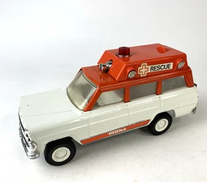 Vintage Tonka Rescue Ambulance Jeep #53078 - Picture 1 of 13