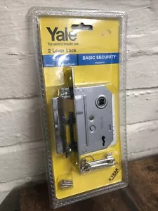 Yale 2 Lever Internal Sashlock, Chrome Finish, 64mm (2.5") NEW (P-M246-CH-63) - Picture 1 of 8