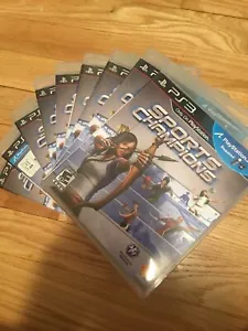 SPORTS CHAMPIONS - PS3 - COMPLETE W/MANUAL - FREE S/H (S) - Picture 1 of 1