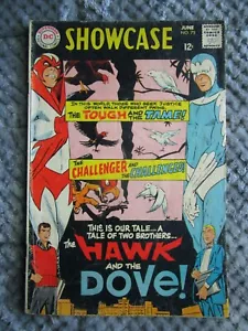 1968 Showcase #75 Hawk and Dove Comic Book - Picture 1 of 6