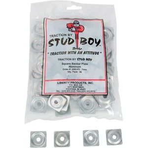 Stud Boy Backer Plates - Aluminum - 7mm - 96/Pack 2060-P3 - Picture 1 of 4