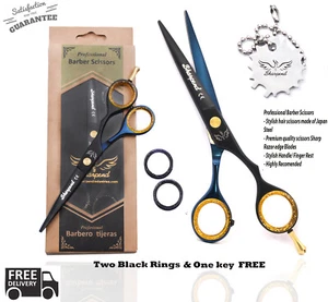 6 "Professional Hairdressing Scissors Barber Salon Hair Cutting Razor blades US - Picture 1 of 12