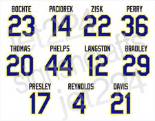 Seattle Mariners DECAL STICKER 80s Langston Zisk Bochte Presley Reynolds Phelps+