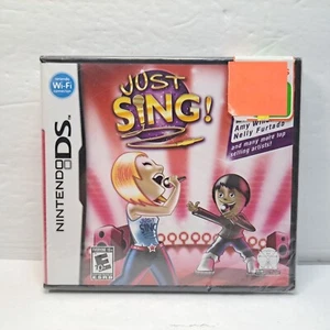 Just Sing (Nintendo DS, 2010) NEW Factory SEALED - Picture 1 of 10
