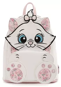 Loungefly Disney Marie Floral Footsy Damen Doppelriemen Schultertasche Handtasche - Bild 1 von 6
