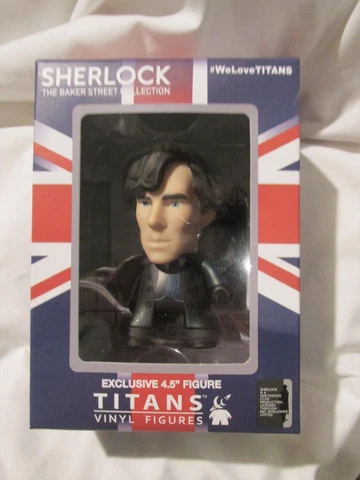 Titans Vinyl Figures-  Sherlock The Baker Street Collection 4.5 in. NEW Cover