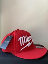 Milwaukee Tools Red Snapback Casual Promo Merchandise Men's Hat Cap