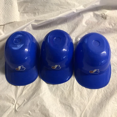Montreal Expos Baseball MLB Ice Cream Mini Snack Helmet Cup Bowl Lot Cover