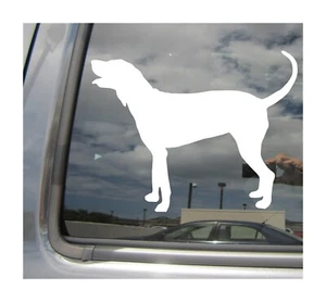 Bluetick Coonhound Dog - Purebred Car Window Vinyl Decal Sticker 01709 - Picture 1 of 2