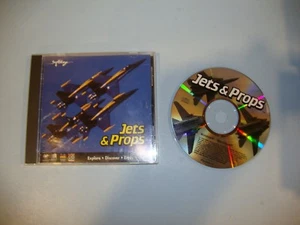 Jets & Props (JPS3AE-BI, CD-Rom Windows/Mac 1994, Softkey) - Picture 1 of 1