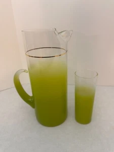 Blendo - West Virginia Glas - Krug und Glas - grün - Bild 1 von 9
