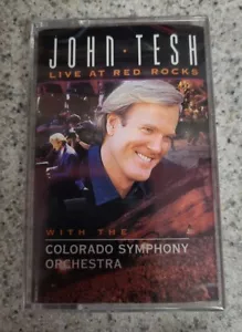 John Tesh - Live At Red Rocks Cassette SEALED - Picture 1 of 4