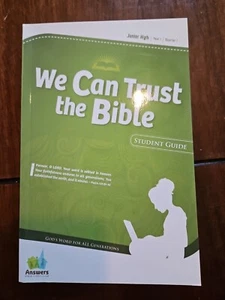 WE CAN TRUST THE BIBLE STUDENT GUIDE GOD'S WORD FOR ALL GENERATIO - Picture 1 of 5