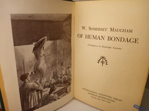Of Human Bondage W Somerset Maugham Century Classics Series 1936 Hardcover vtg - Picture 1 of 12
