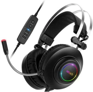 ABKO Hacker N550 RGB LED Gaming Stereo Headset Wired Gaming Bass Over-Ear Headph - Photo 1/7
