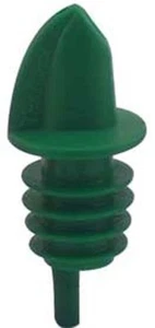 12pcs Plastic Free Flow Pourer Green Liquor Spirit Bottle Wine Cocktail Drink - Picture 1 of 1