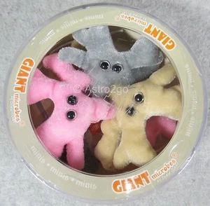 GIANT MICROBES-BRAIN CELL PETRI DISH-Stuffed Plush Neuron Synapse Biology NEW! - Picture 1 of 5