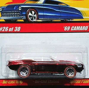 Hot Wheels 69 1969 Chevy Camaro SS Convertib Classics Car #26 of 30 Series 3 Red - Picture 1 of 2