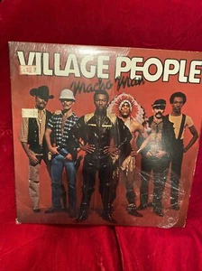 Village People-Macho Man LP 1978 Casablanea NBLP-7096 Vinyl- EX Cover In Shrink - Picture 1 of 5