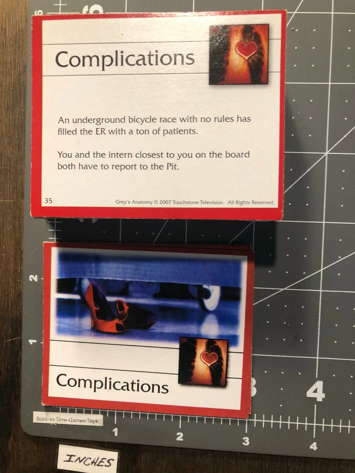 Grey's Anatomy Trivia Board Game Replacement Parts/Pieces- Your Choice! - Image 1 of 1