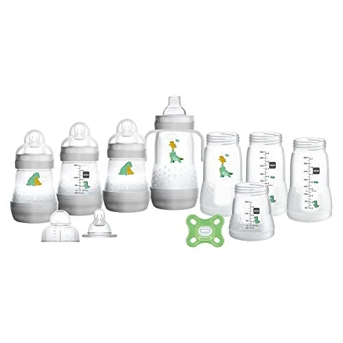 Grow with Baby 11-Piece Gift Set Newborn 0-4 Months Anti-Colic Bottles and Si... - Image 1 of 4