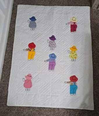 Manta de retazos vintage diseño infantil 53"×35,5" Foto 1 de 4