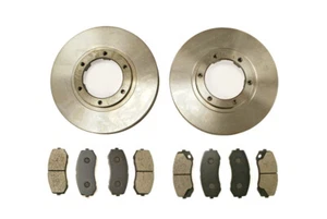 Front Brake Discs & Brake Pads For Mitsubishi Canter / Fuso FE85 7.5T 2005-2010  - Picture 1 of 1