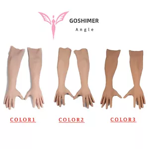 Realistische Silikon Damenhandschuhe Handhandschuhe Venen Haut für Crossdresser Cosplay - Bild 1 von 11