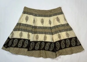 Vintage 2000's NewYork & Company sequined Paisely Peasant Skirt size 10 - Picture 1 of 3