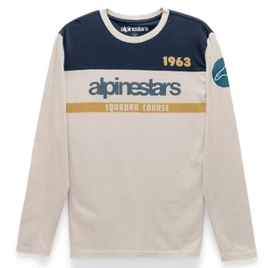 Alpinestars Cross Up Premium Long Sleeve T-Shirt - Natural Men's Size XL - Picture 1 of 2