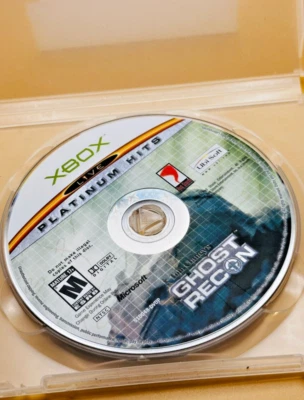 Ghost Recon Microsoft Xbox 360 Game Disc Only Tested SEE PICS Platinum Hits - Image 1 of 3