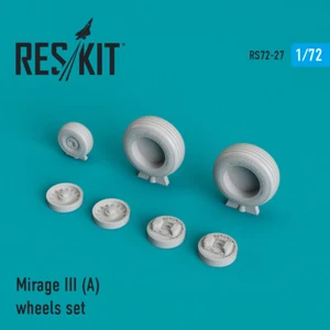 ResKit 1/72 RS72-0027 Mirage III (A) wheels set - Picture 1 of 1