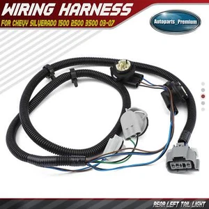 Arnés de cableado de luz trasera izquierda para Chevrolet Silverado 1500 2500 3500 03-07 - Imagen 1 de 8
