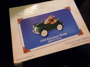 Hallmark Adorno de Navidad 1949 Gillham Sport Kiddie Pedal Car 2003 Die Cast - Imagen 1 de 1