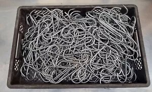 20x Haken S-Haken Metzgerhaken Gastrohaken Fleischhaken Edelstahlhaken gemischt - Bild 1 von 2