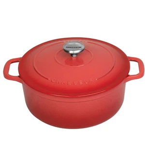 NEW Chasseur Round French Oven Coral 26cm/5L - Picture 1 of 5
