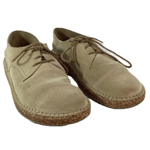 Birkenstock 'Gary' Beige Suede Unisex Lace Up Espadrille Shoes EU 40 - Picture 1 of 3