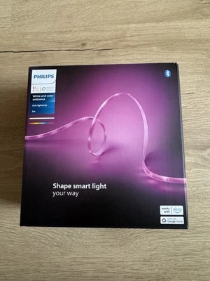 Philips Hue 3 m LED Lightstrip 3 Meter White & Color farbig Neu Bluetooth Zigbee - Bild 1 von 4