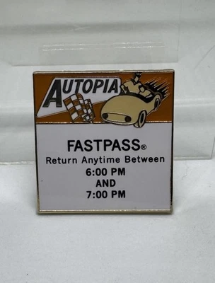 Prendedor misterioso paso rápido paseo Autopia exclusivo WDI Disney Imagineer LE 200 Foto 1 de 2