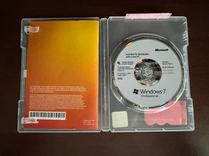 Microsoft Windows 7 Professional 64 SP1 Bit Full Version DVD with Product Key - Picture 1 of 3